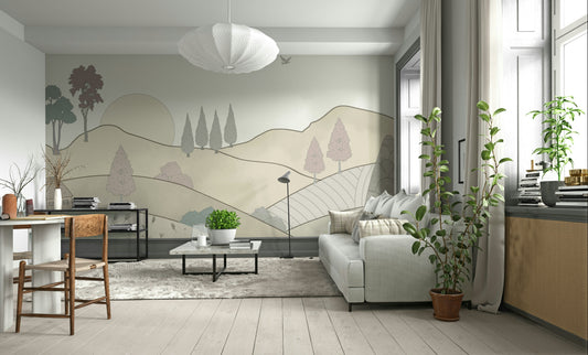 Wallpaper Serene Countryside Dreamcape