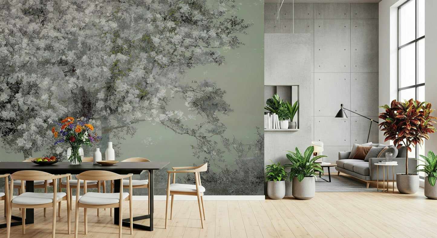 Floral Canopy Serenity Wall Mural -1518414