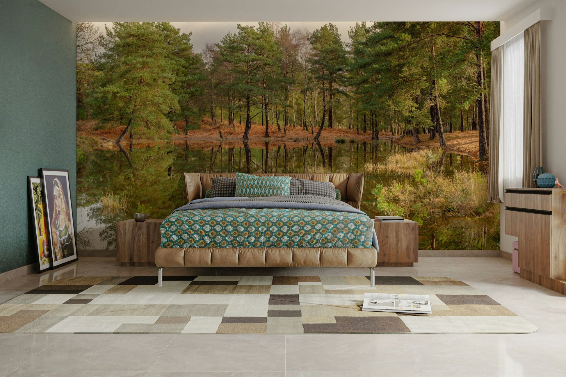 The design has a beautiful, elegant look.

