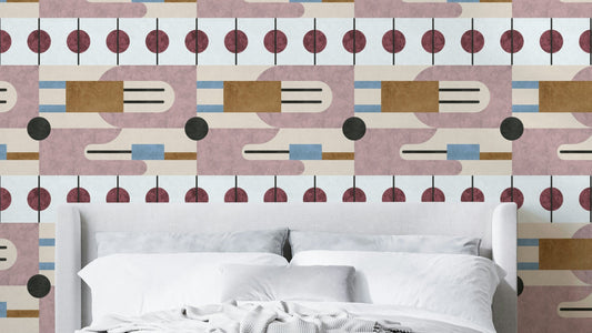 Serene geometri tapet⁠