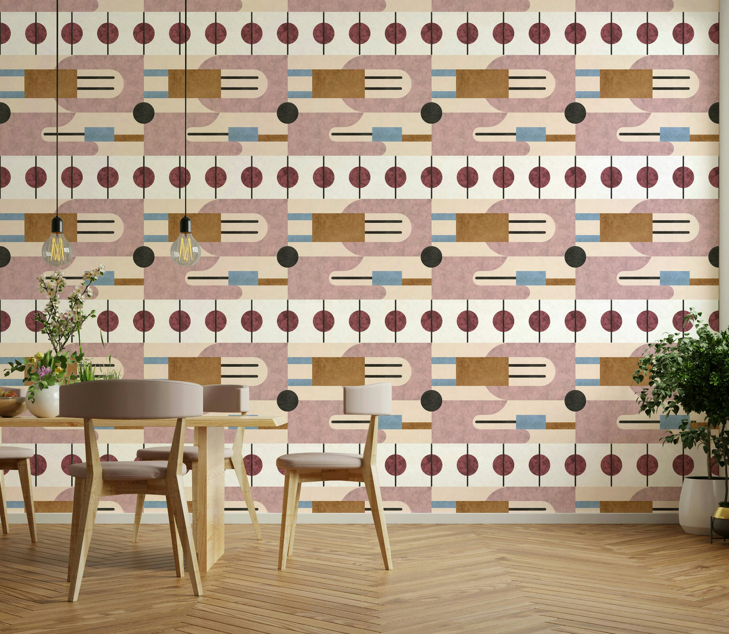 Serene Geometry Wallpaper⁠