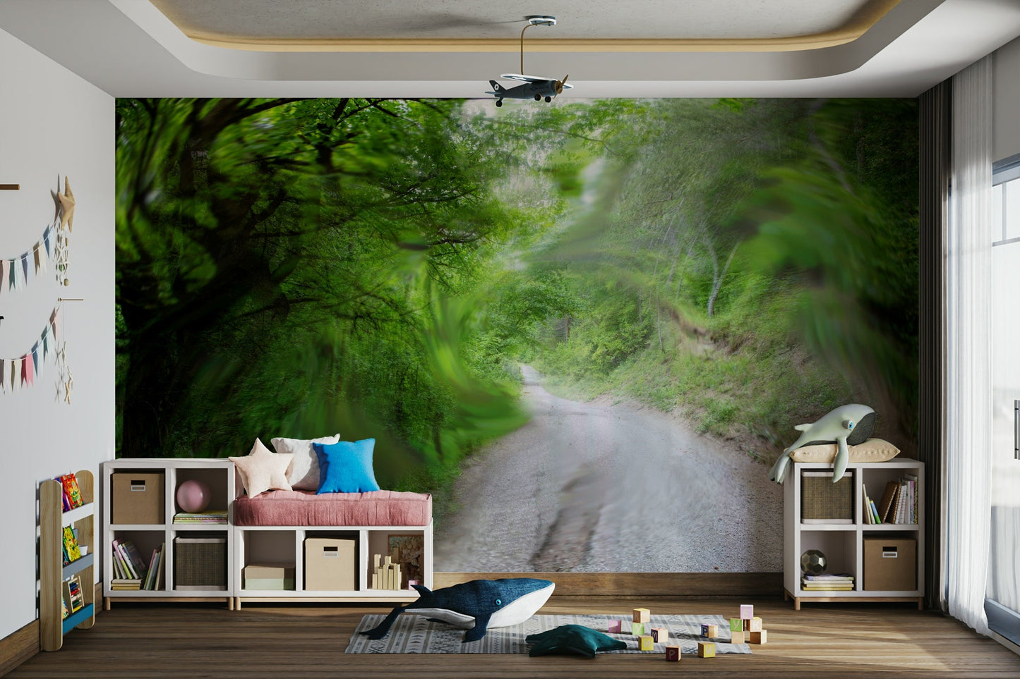 Tranquil landscape photo mural

