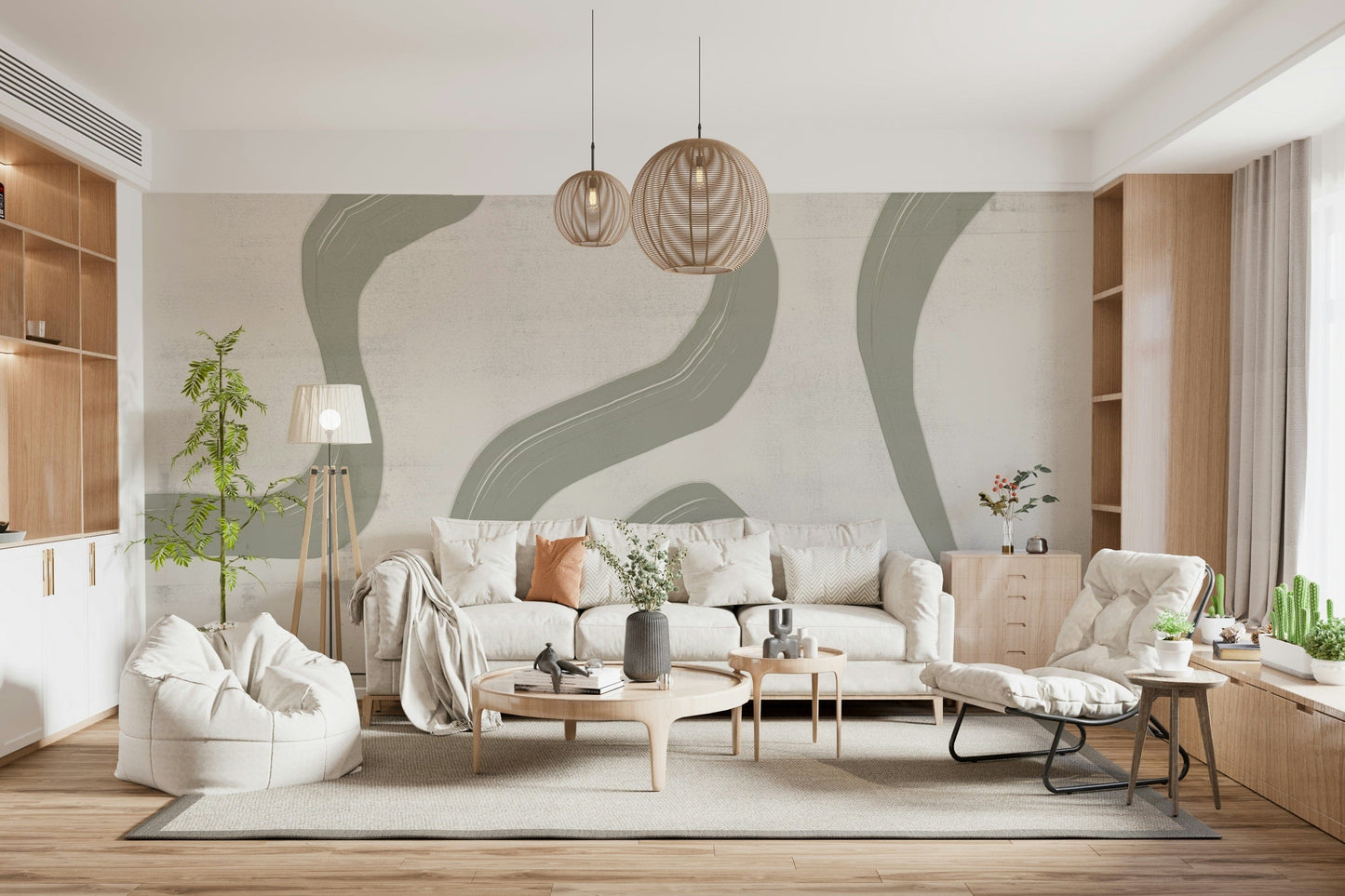 Subtle Stream Wall Mural - 2861695