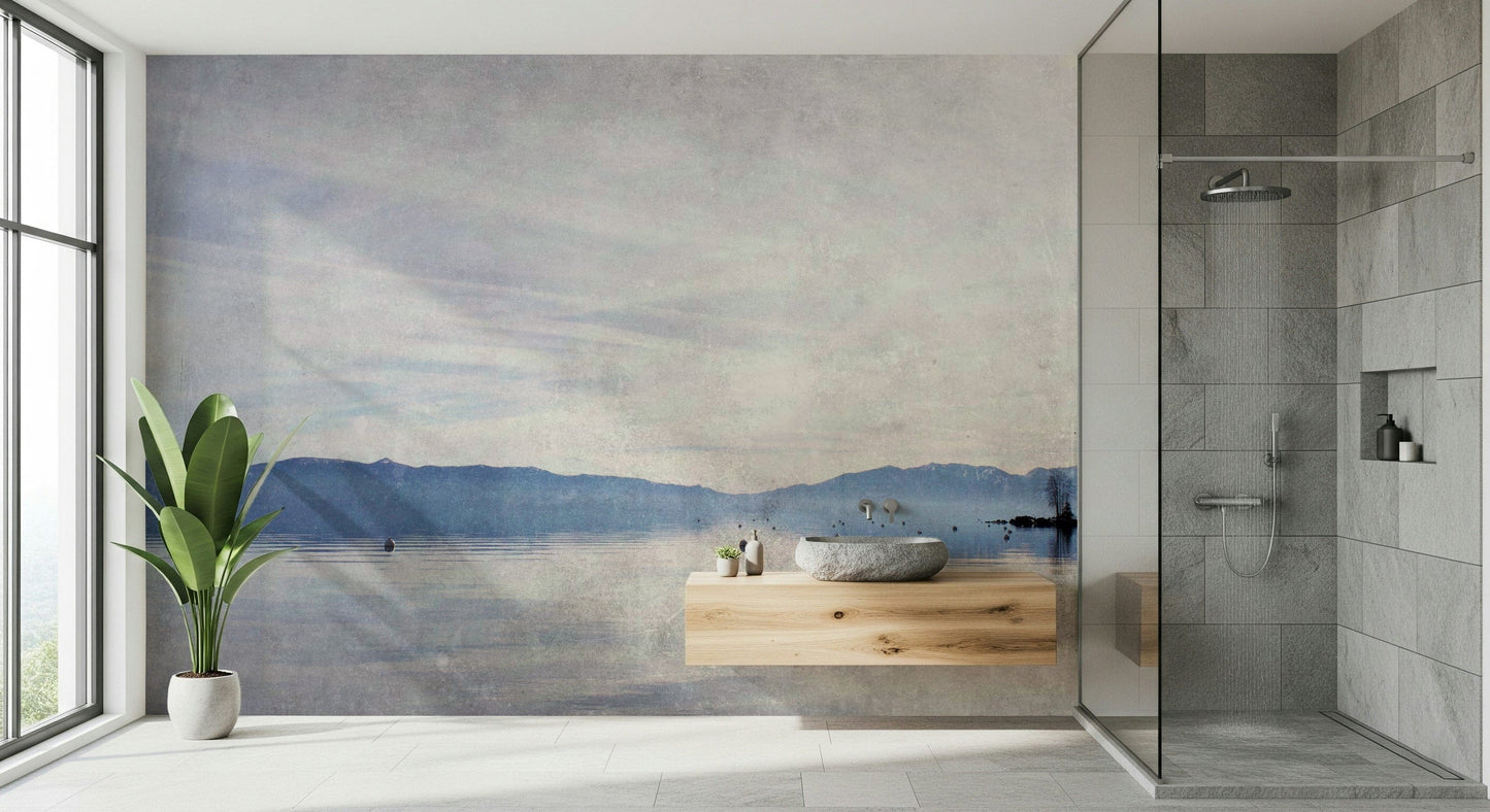 Serene Lake Vista Wall Mural -2671436