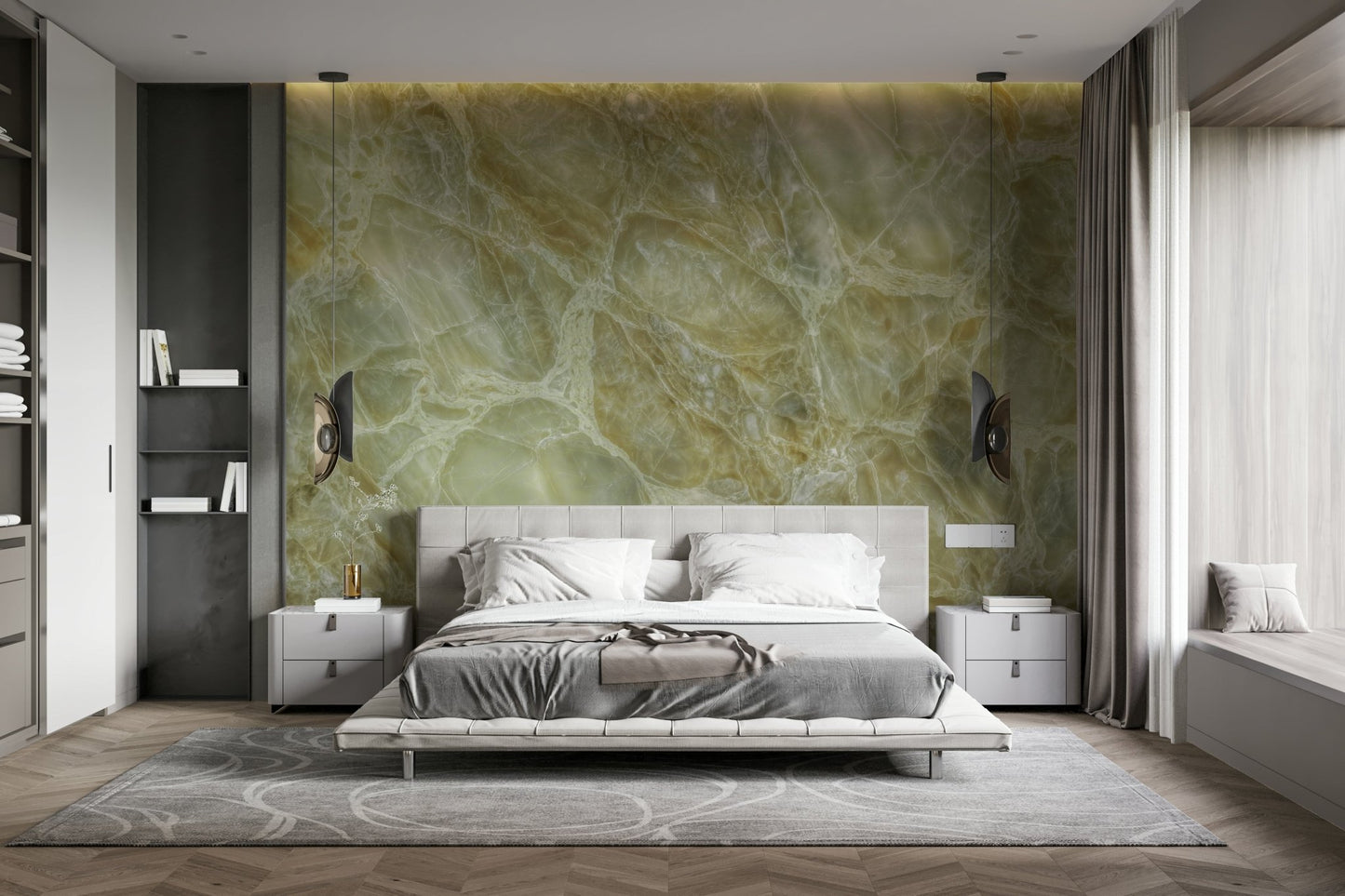 a classic marble surface

