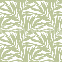 Serene Sage Canopy Leaves Wallpaper⁠