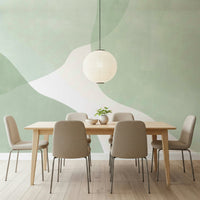 A serene flowing design wall mural for your decor.
