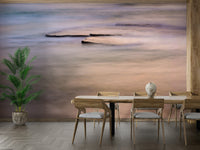 A serene seaside view wall mural for your decor.

