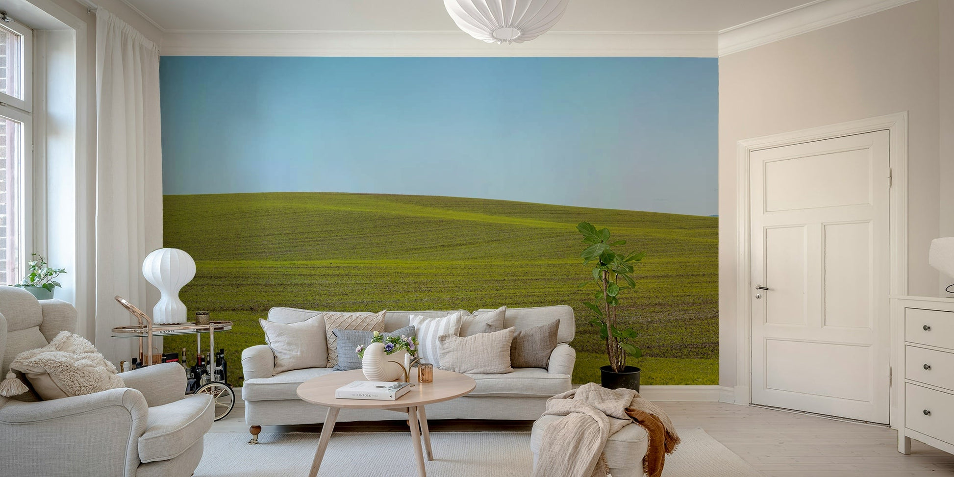 Rolling hills wallpaper for walls

