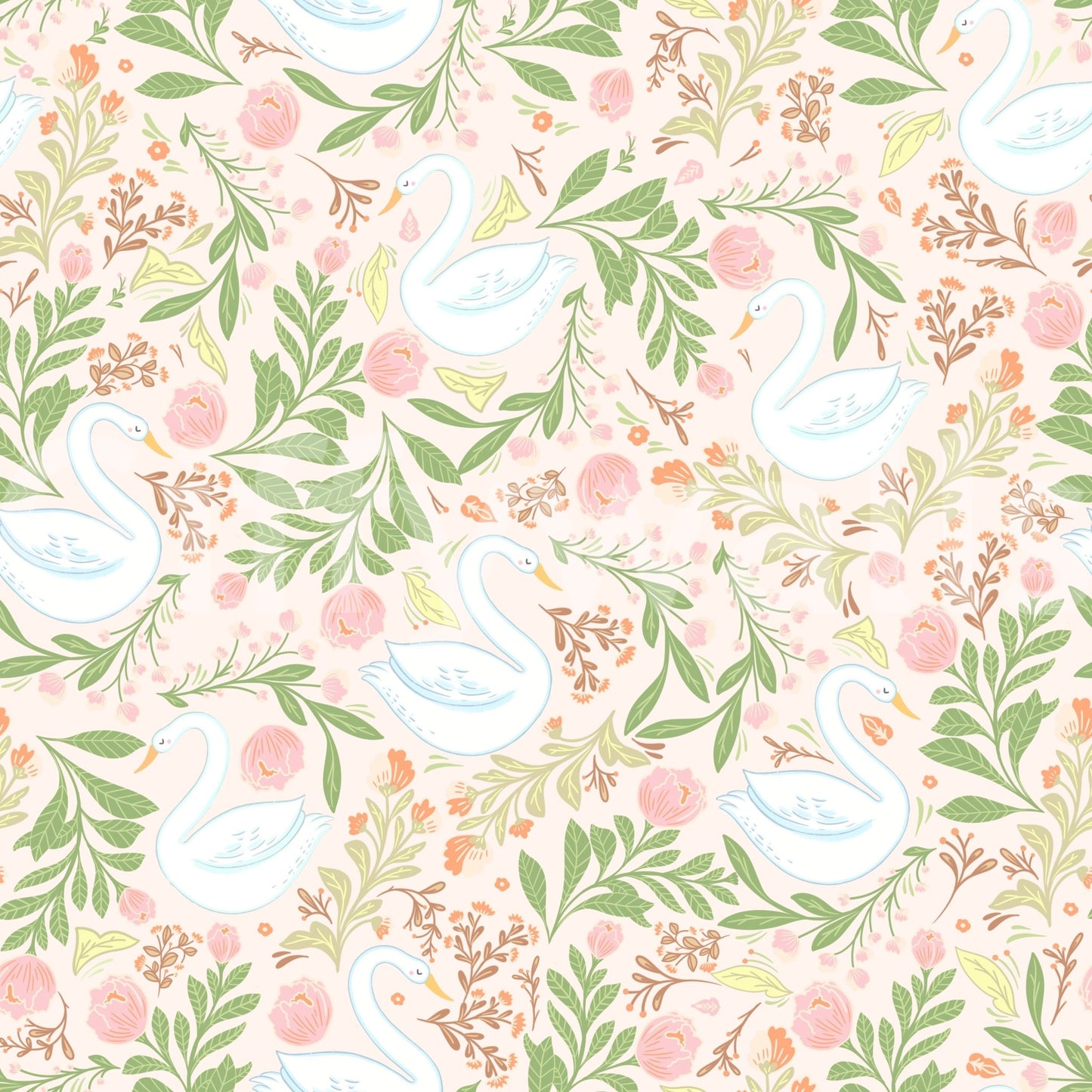 The design is non-realistic and interpretive.

