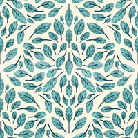 Serene leaf wallpaper with natural textures

