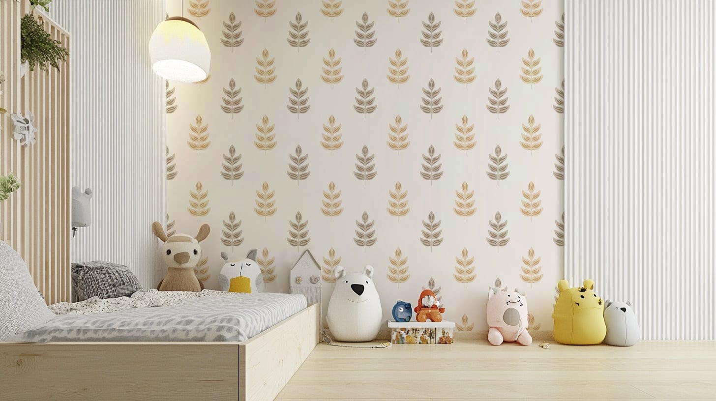 Wheat Field Dreams peaceful wallpaper for walls

