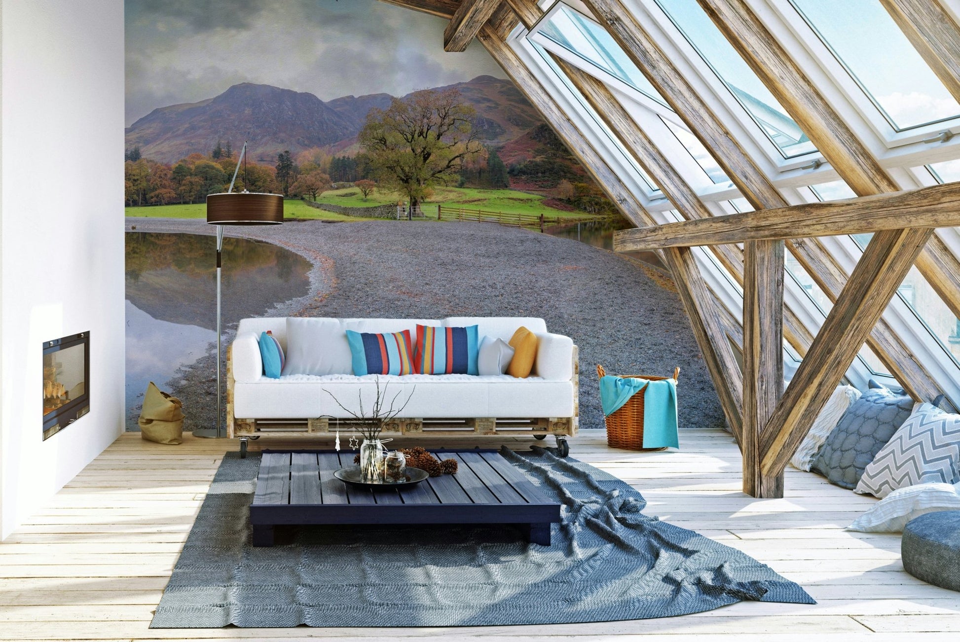 Quiet contemplation mood.

