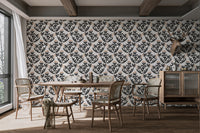 Botanical Charm Modern Wallpaper - Giffywalls