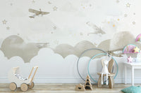 Skyward Fantasies Wall Mural - Giffywalls