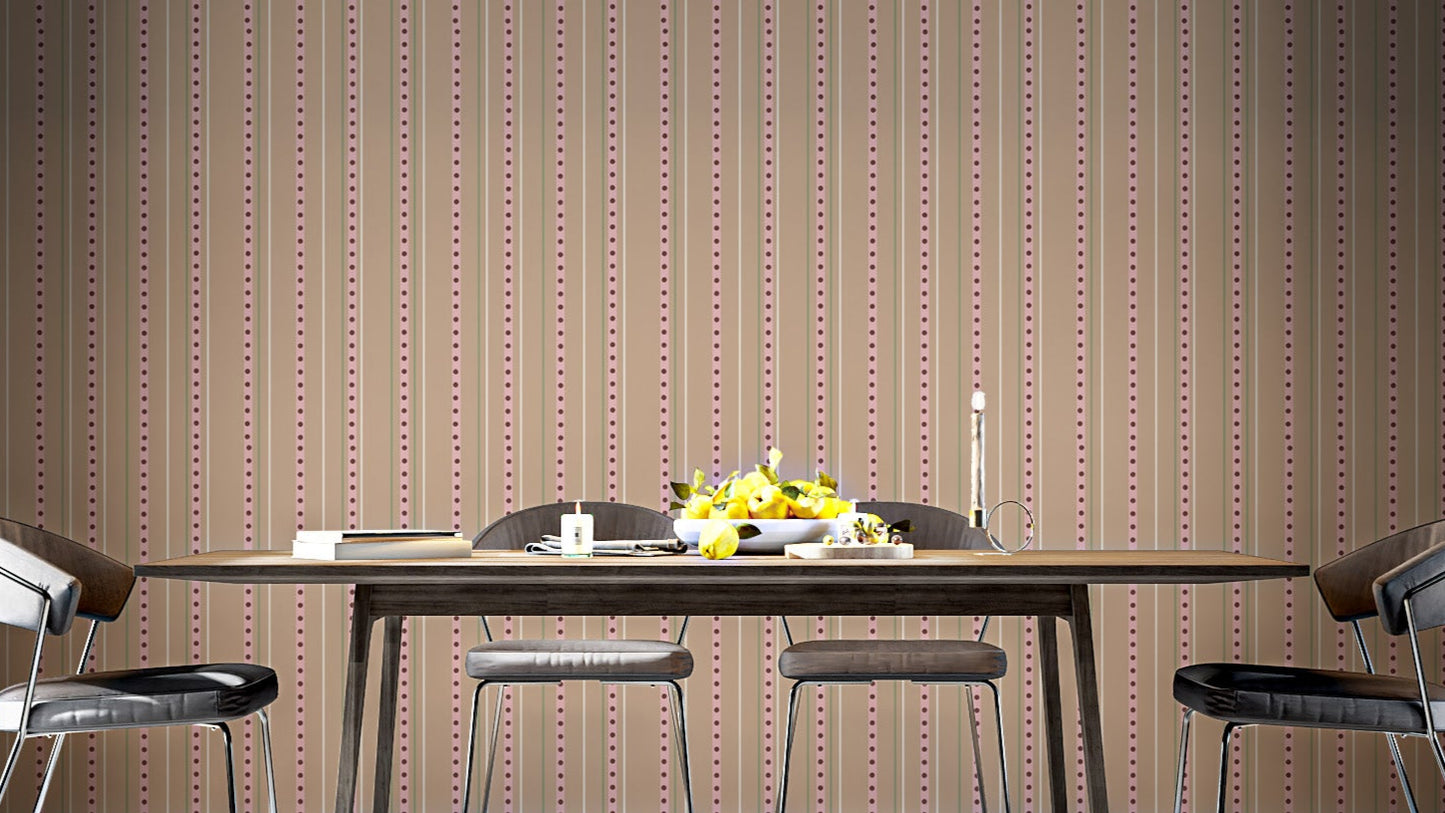 Tan Tickle Streaks Wallpaper