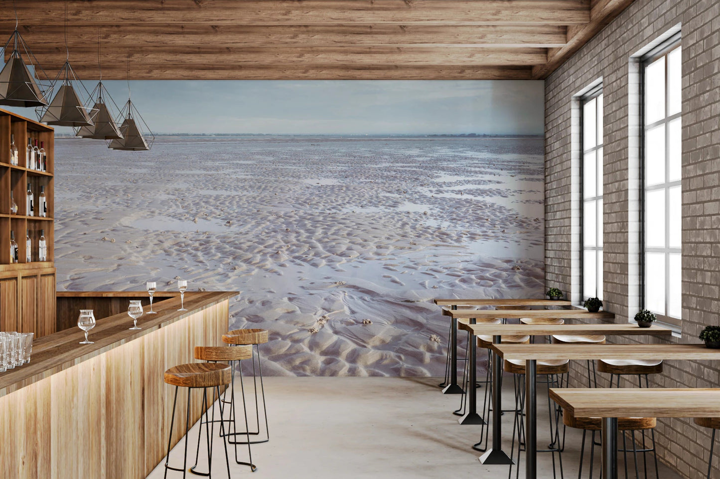 Shoreline Serenity Wall Mural