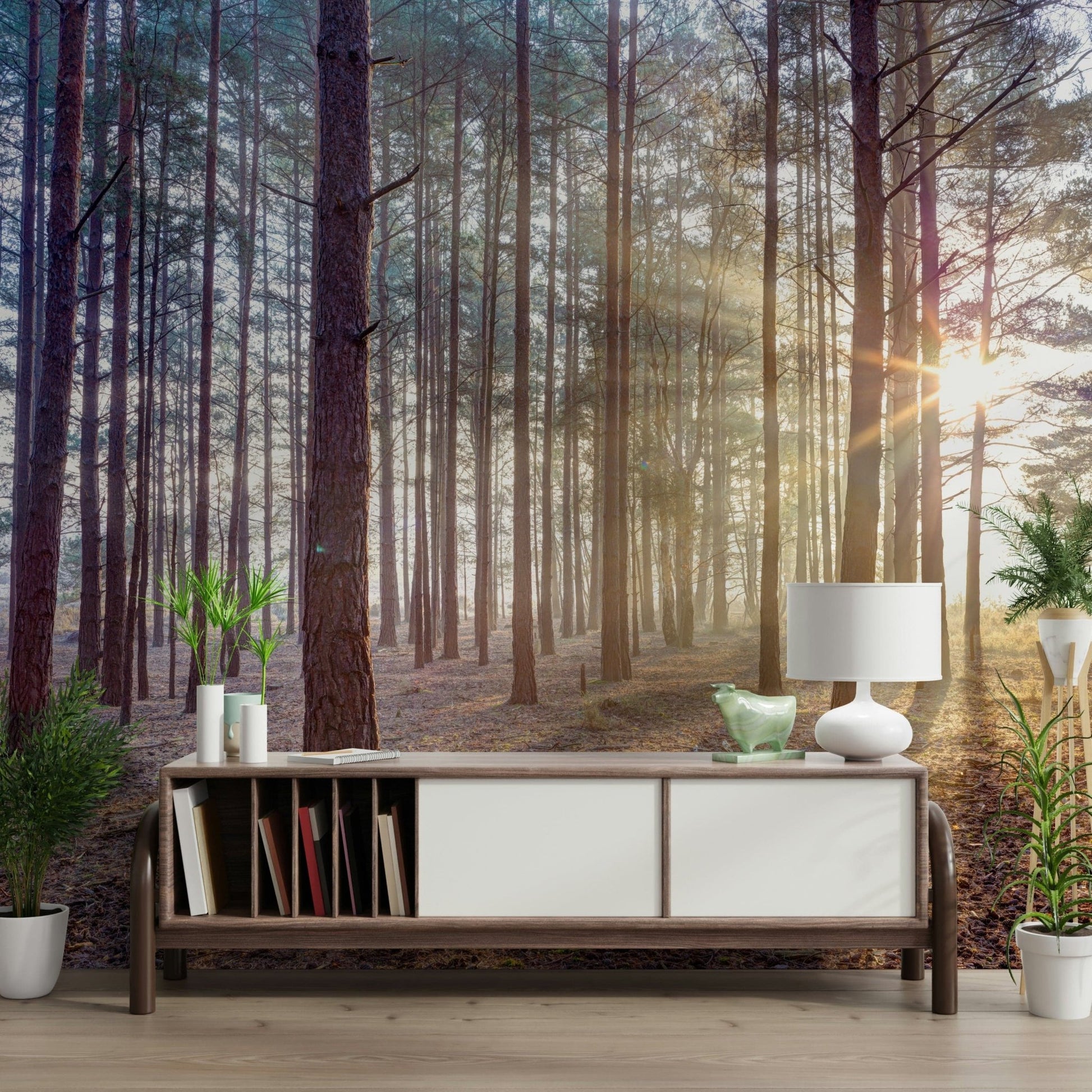 Shrouded in Mystery Wall Mural