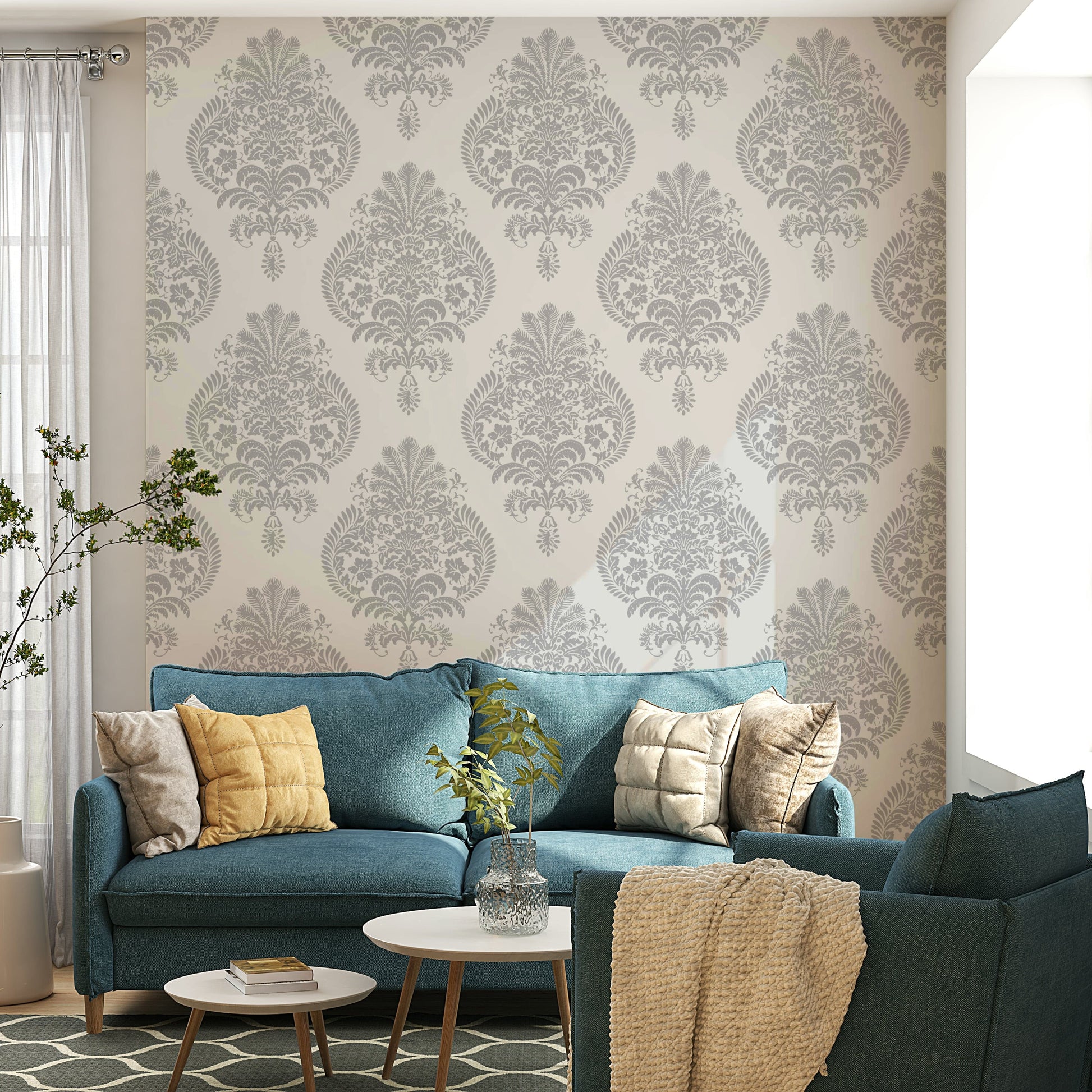 The overall mood is one of peace and quiet elegance.
