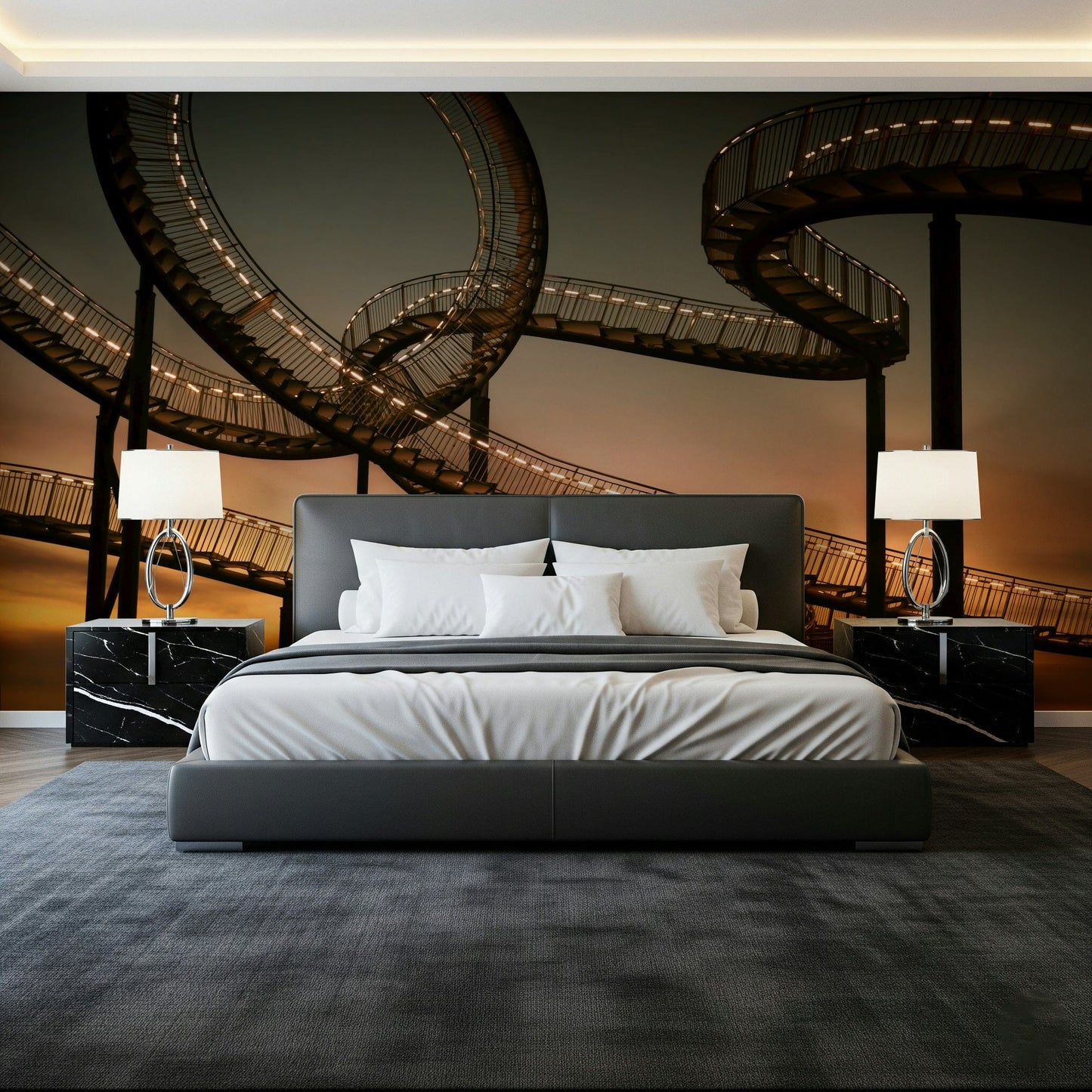 Sky Steps Wall Mural -2227112