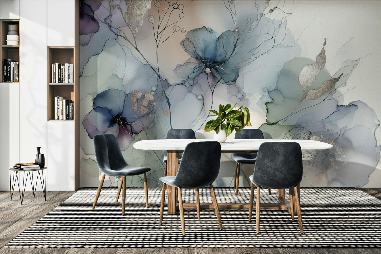 Soft Bloom Essence Wall Mural