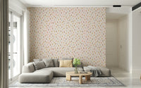 Soft painterly strokes wallpaper adding a serene artistic touch.