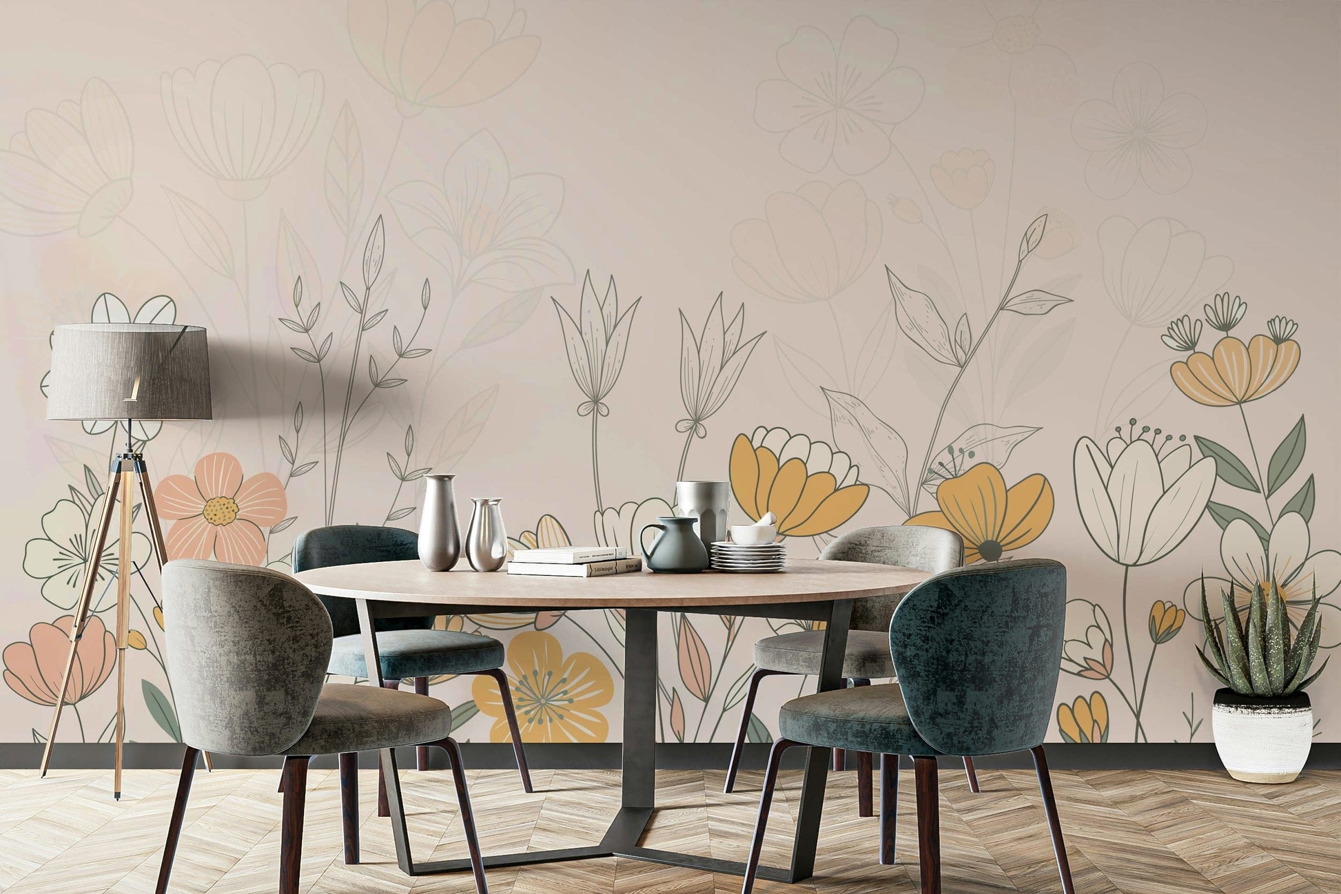 The overall feel is quiet and serene.

