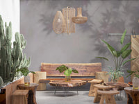 Soft Foliage Haze Wall Mural