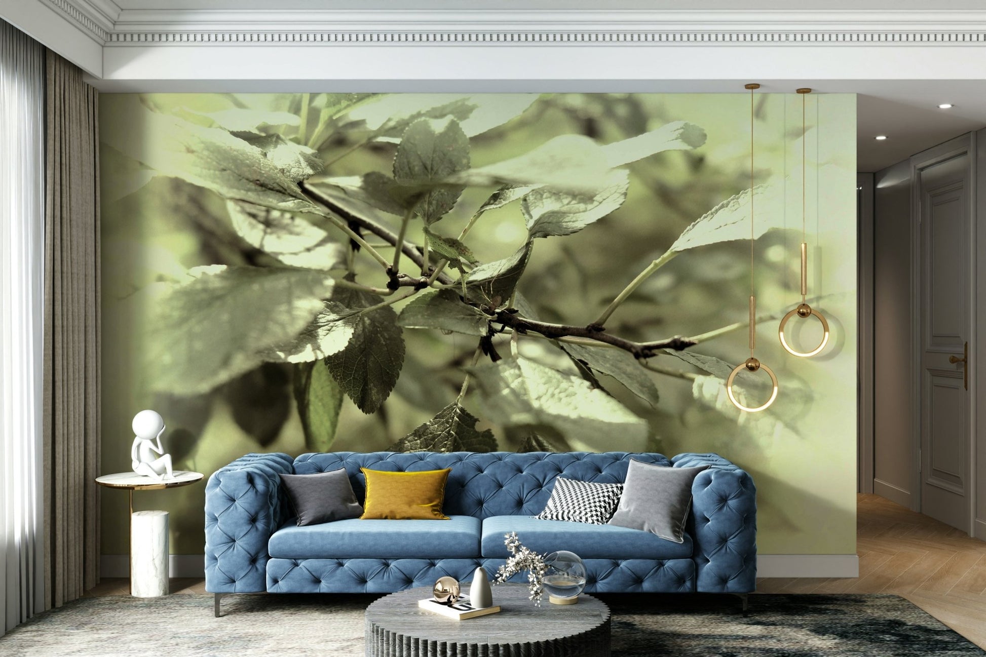 Peaceful nature-inspired wall art
