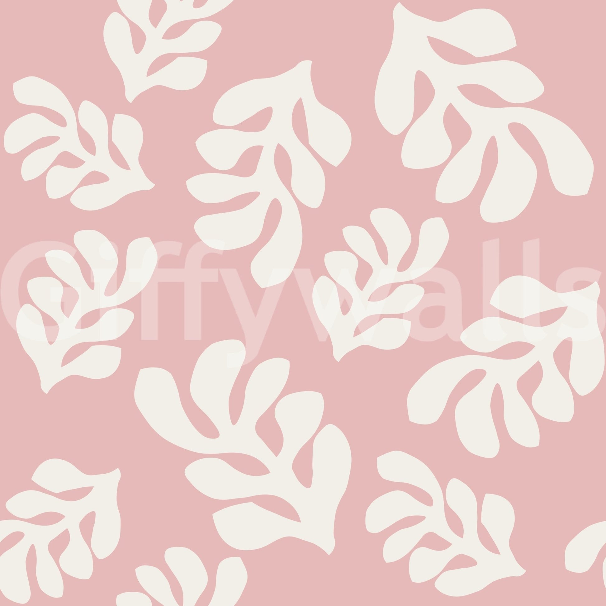 A view of the mural as the defining centerpiece of a bedroom or nursery.

