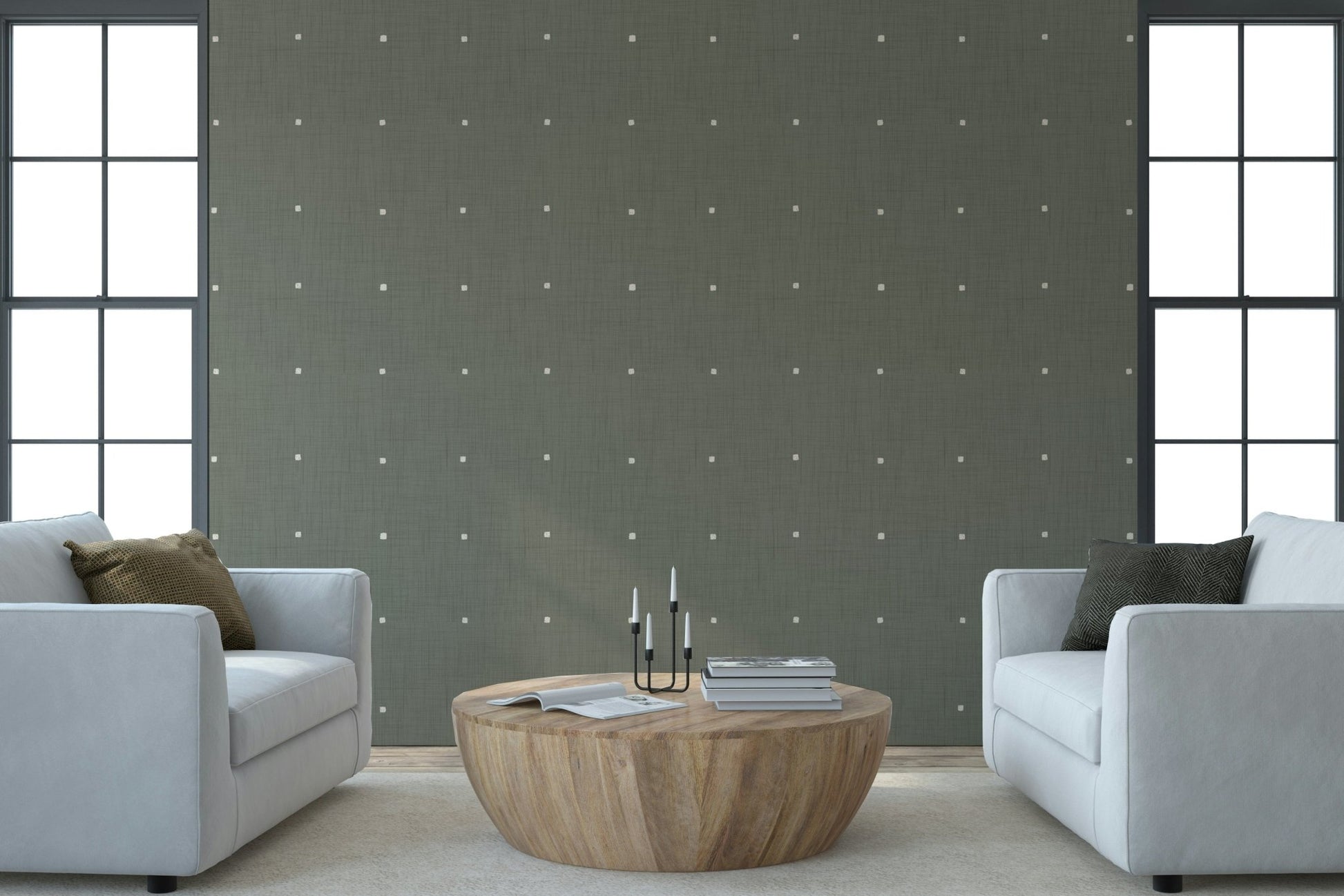 Soft Texture geometric squares taupe wallpaper unique paper.
