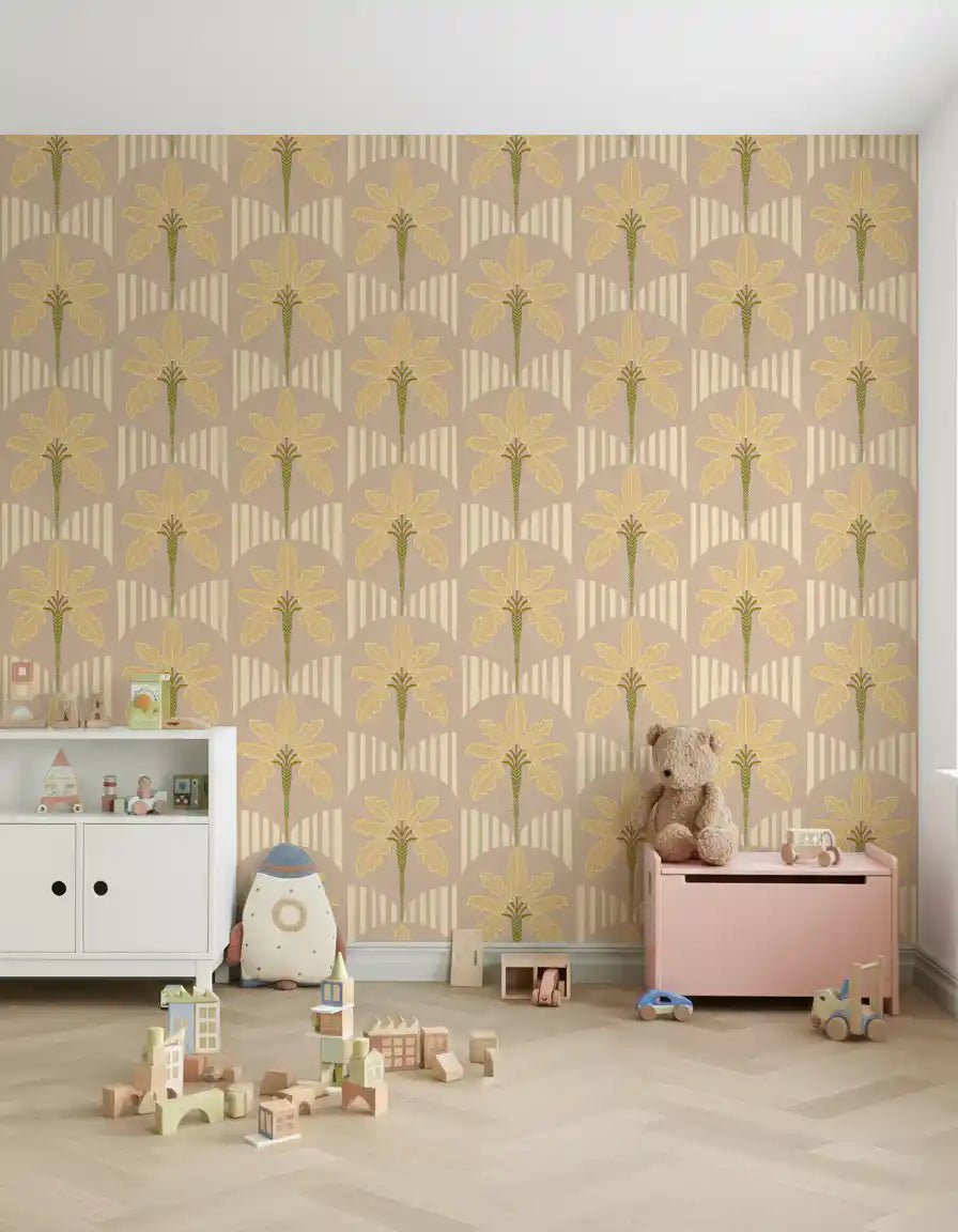 Papier peint Soft Tropical Sway