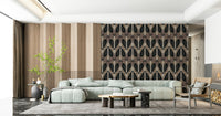 Softy Dèco Geometries Dramatic Charm wallpaper for walls elegance.