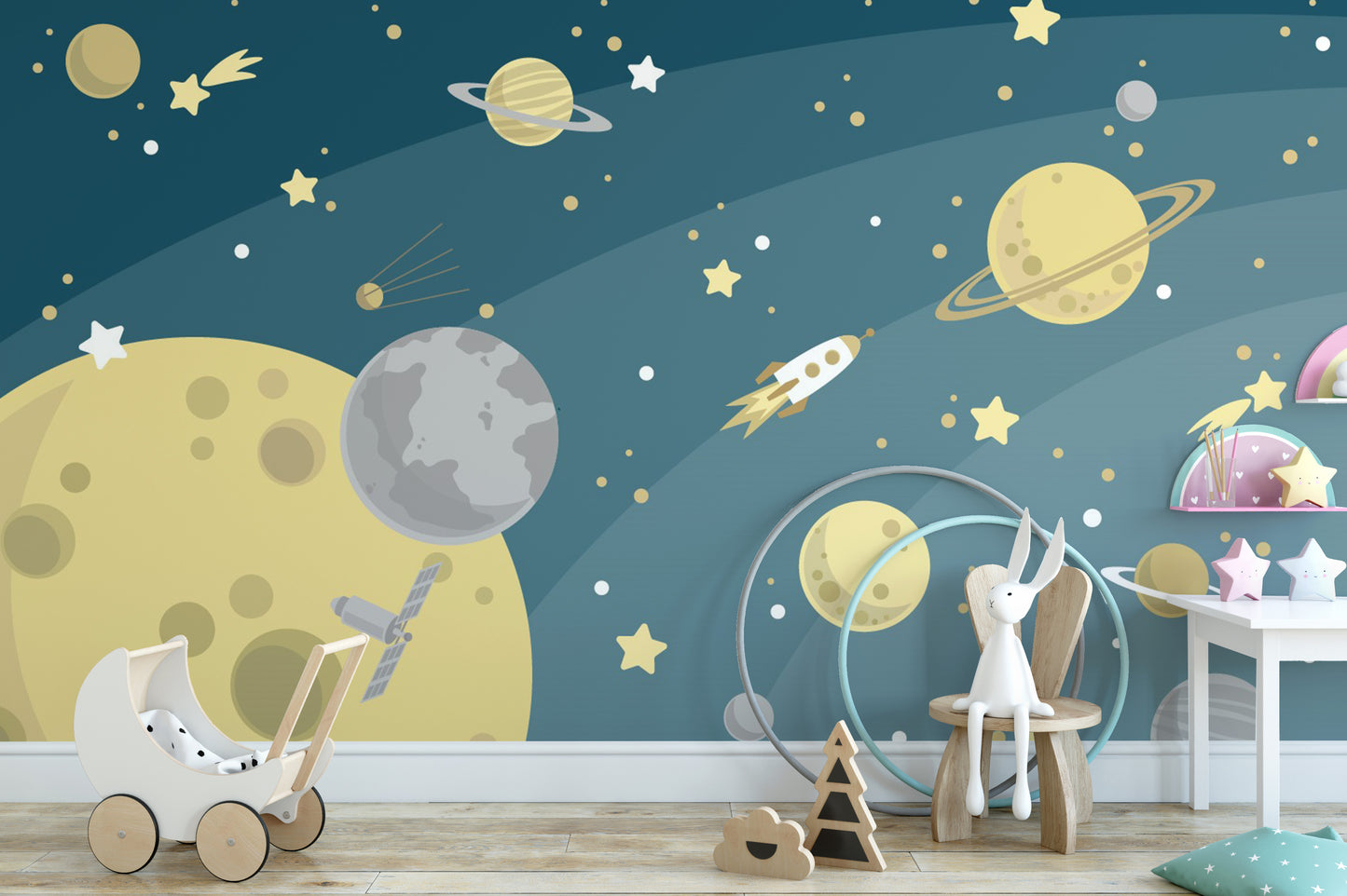 Space Stars Solar System Wallpaper - Giffywalls