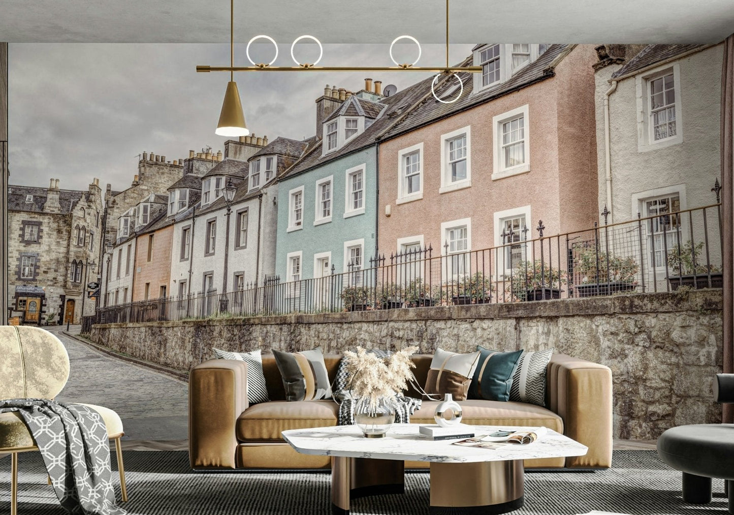 Beautiful backdrop for various interior styles

