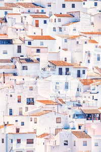 Spanish Townscape Wall Mural