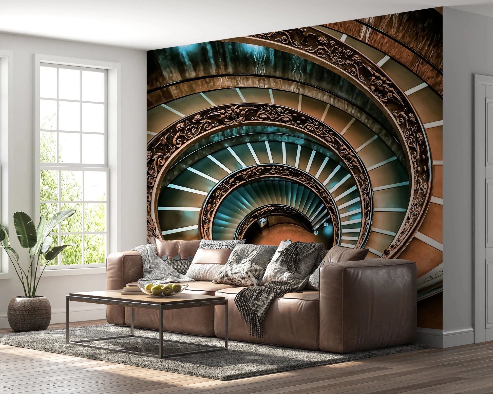 Spiral Grandeur Wall Mural