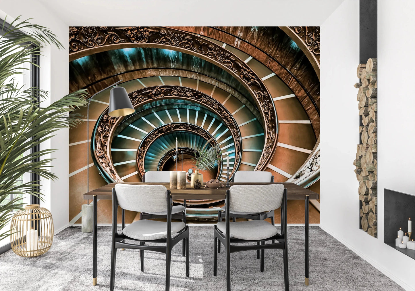 Spiral Grandeur Wall Mural