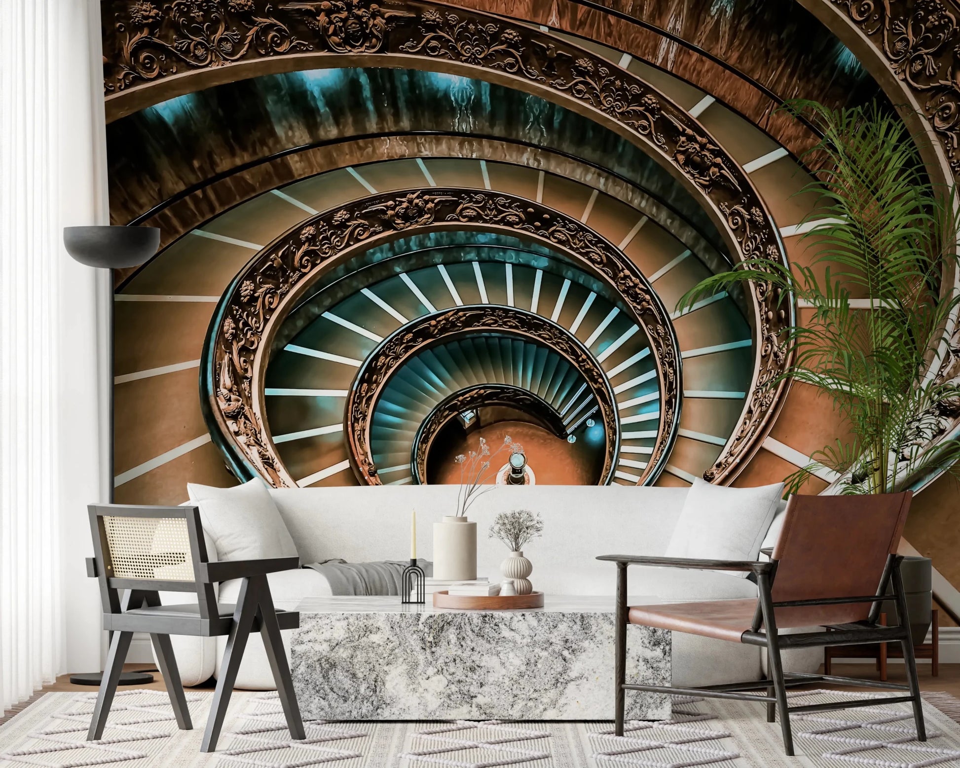Spiral Grandeur Wall Mural