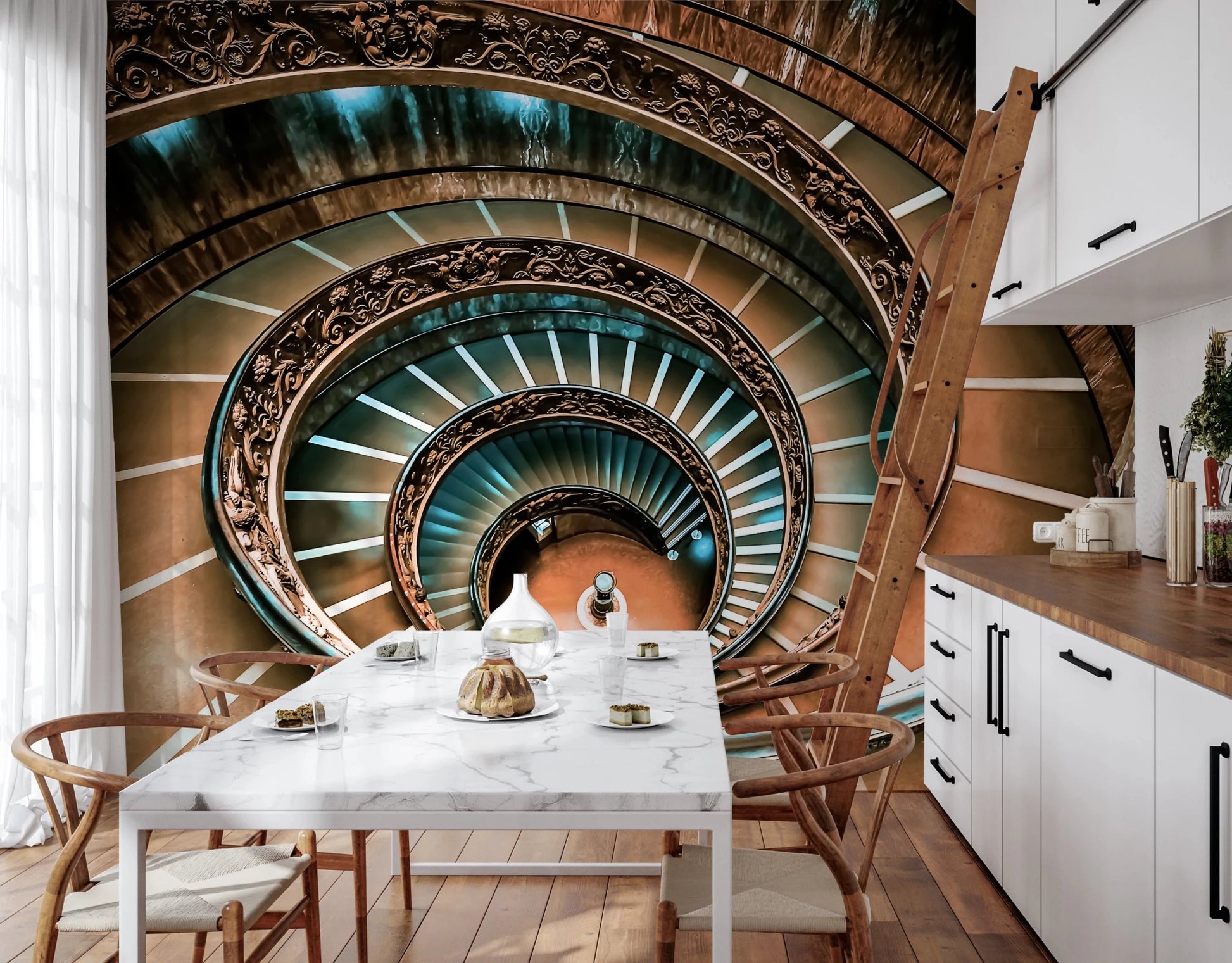 Spiral Grandeur Wall Mural