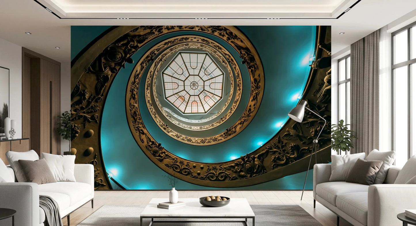 Spiraling Grandeur Wall Mural