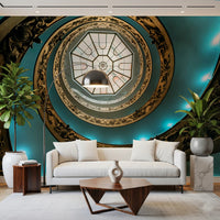 Spiraling Grandeur Wall Mural