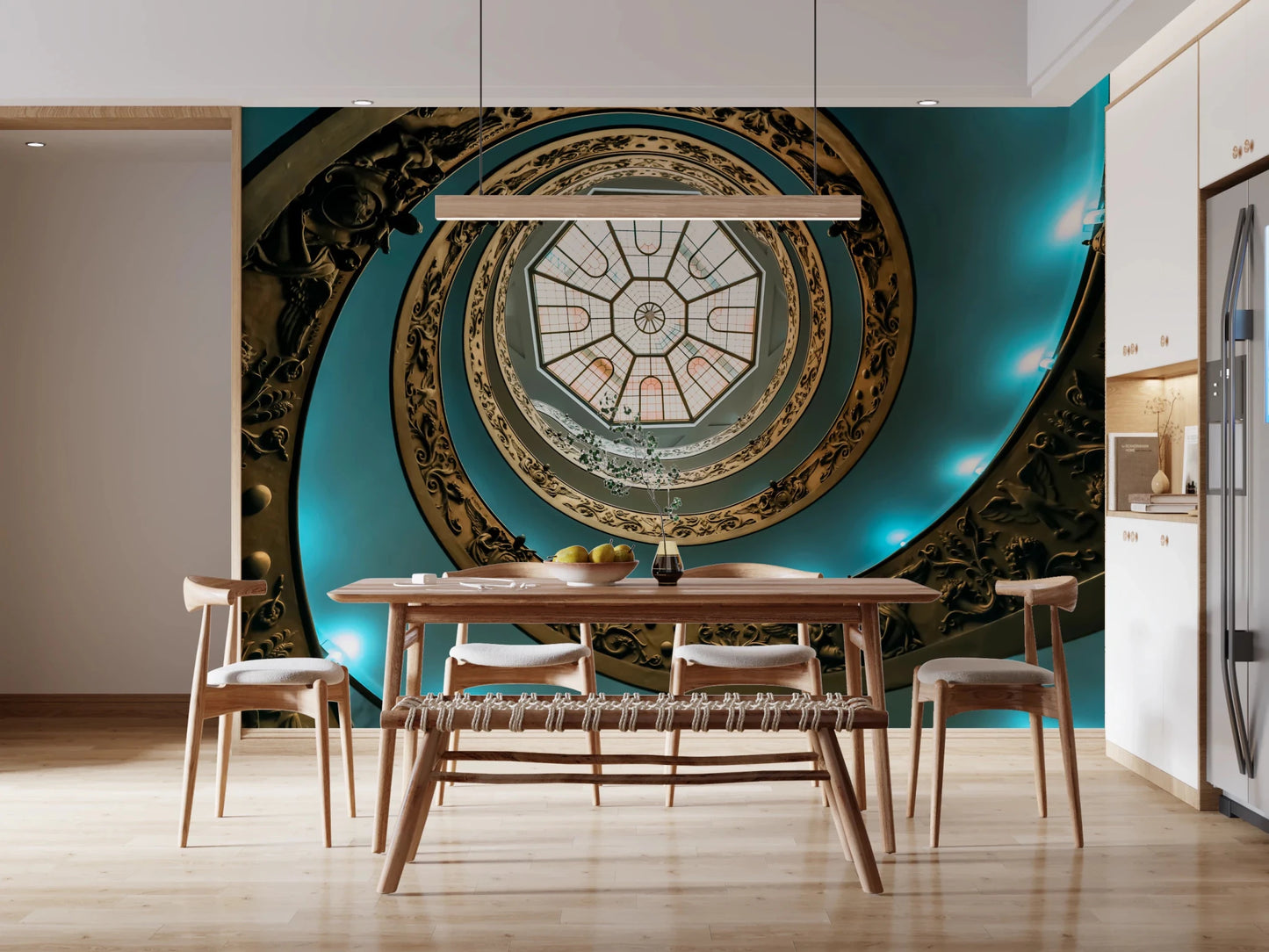 Spiraling Grandeur Wall Mural