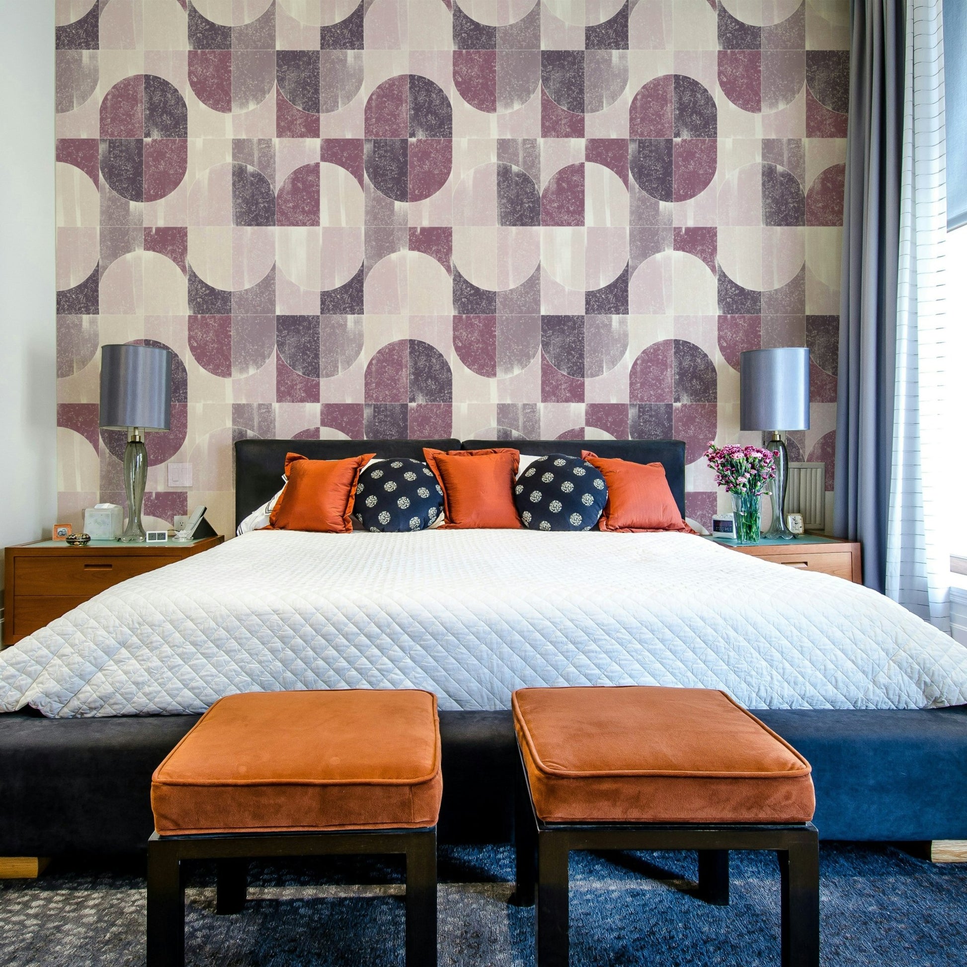 Sense of creative energy and serene sophistication.

