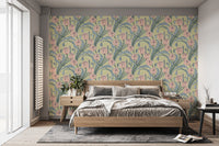 Spring Elegance Floral wallpaper creating a timeless floral retreat.



