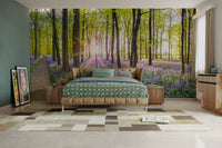 A close-up of the delicate flowers and lush foliage.

