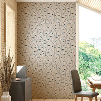 Sprout & Vine wallpaper in hallway space

