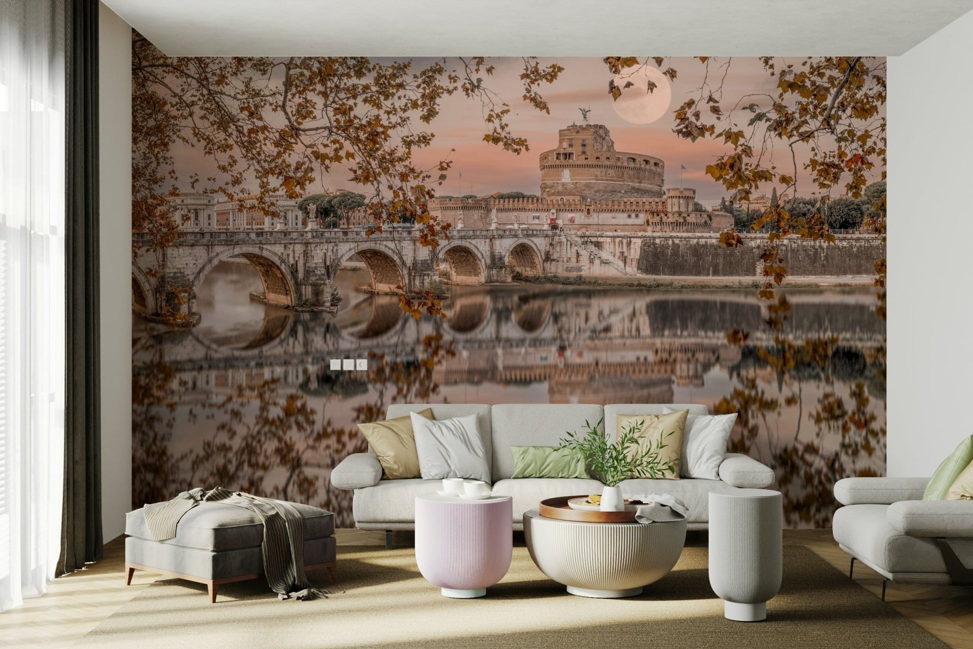 The castle is the central focus of the image.

