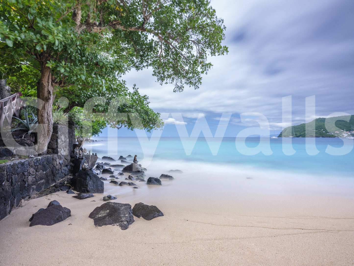 St Vincent beach scenic wall decor