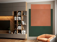 The geometric shapes create a repeating pattern.

